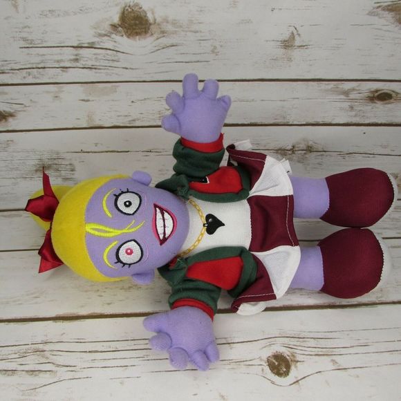 Zombie High Blonde Cheerleader 13" Plush Doll - Picture 10 of 10